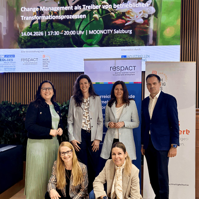 Kooperationsveranstaltung von Nachhaltigkeitsclub Salzburg,RespACT in der MOONCITY Salzburg